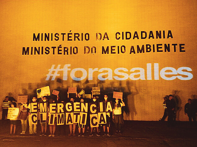 Políticas antiambientais do governo de Jair Bolsonaro (PSL) foram questionadas em todos os atos