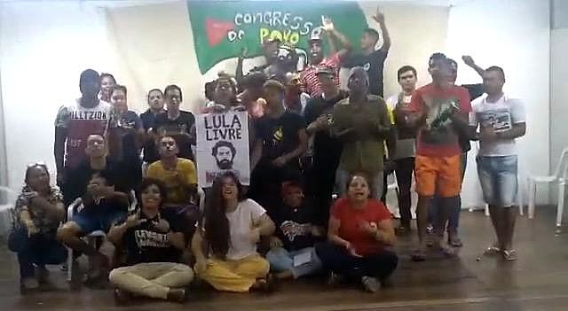 Neste sábado (18), o Brasil de Fato contribui com a oficina de comunicação para os integrantes da brigada