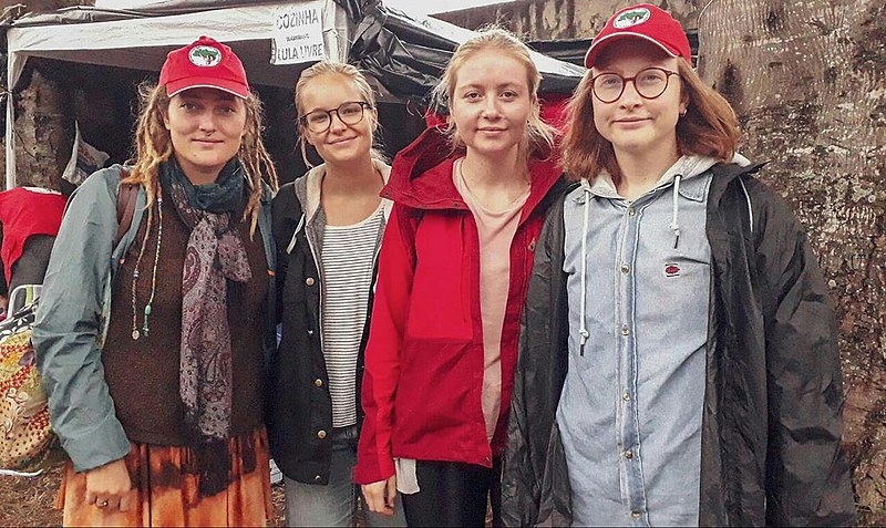 O Comitê Norueguês de Solidariedade à América Latina é um dos coletivos estrangeiros que participam do Acampamento Lula Livre