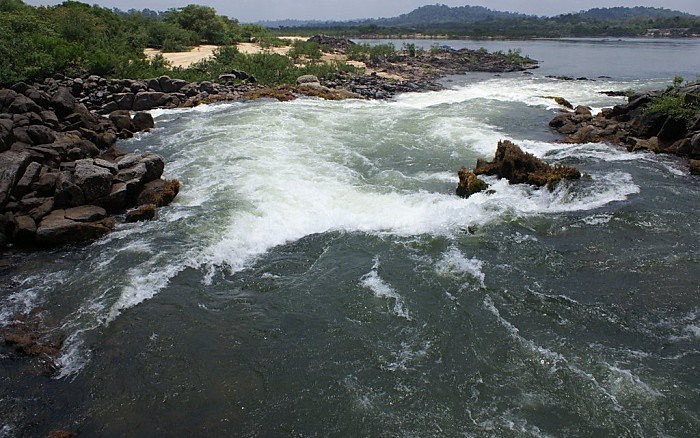 Corredeira na Volta Grande do Rio Xingu