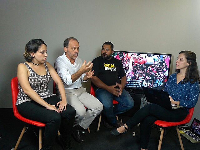 Segunda parte de la mesa redonda sobre los actos contra la reforma de Pensiones en el estudio de Brasil de Fato, el miércoles (15)