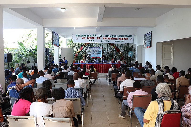 Mais de 100 organizações participaram do Colóquio Internacional “Ocupação, Soberania, Solidariedade” em Porto Príncipe, capital do Haiti