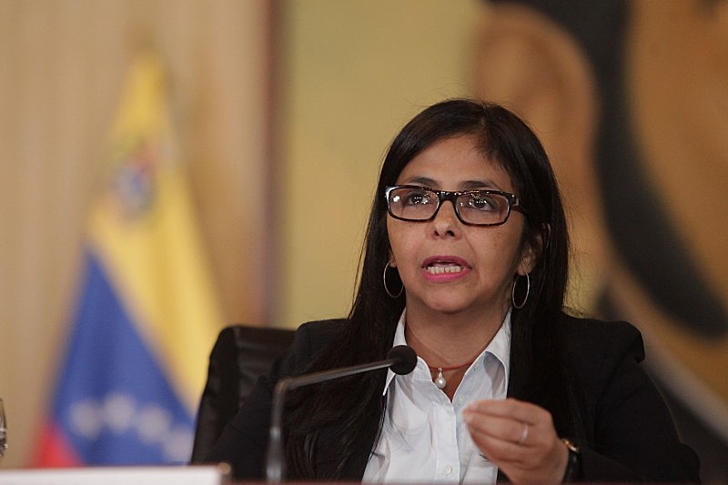Chanceler venezuelana Delcy Rodríguez criticou declarações de Aloysio Nunes