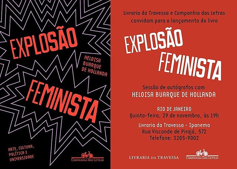 O lançamento acontece nesta quinta-feira (29), na livraria da Travessa, em Ipanema, no Rio de Janeiro