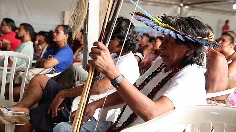 Terceira edição do Festival Juruena Vivo, em Juara (MT). Sete povos indígenas e outros grupos representados