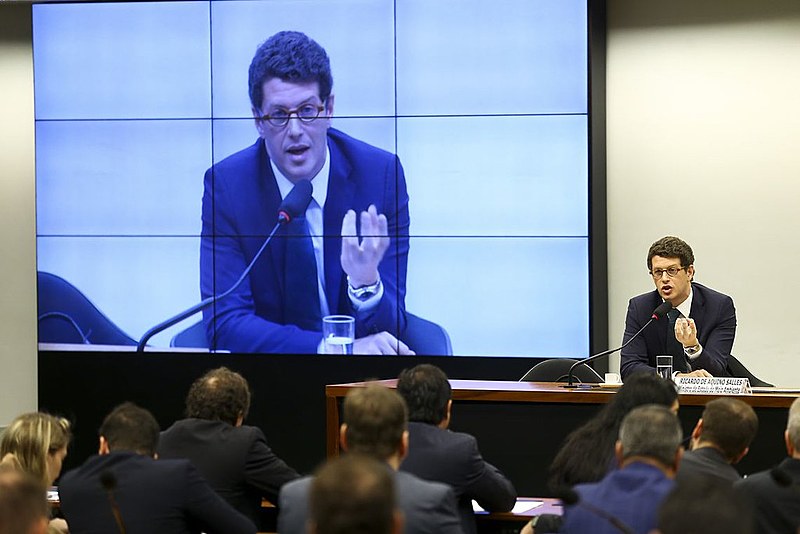 Onze pontos importantes do plano nacional de contingência foram desrespeitados por Ricardo Salles, afirmou Carlos Minc