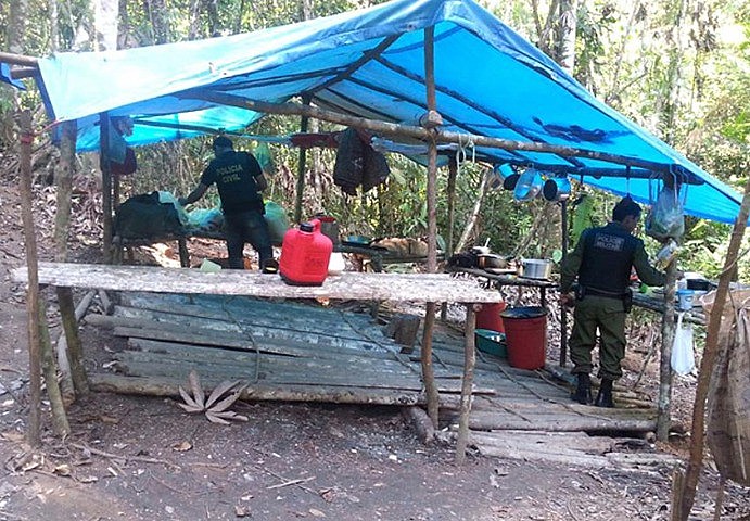 Rurópolis- PA, Brasil-  Polícias Civil e Militar resgatam pessoas em situação de trabalho escravo