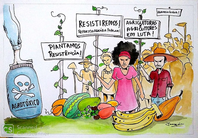 Charle ilustra resistência do povo camponês