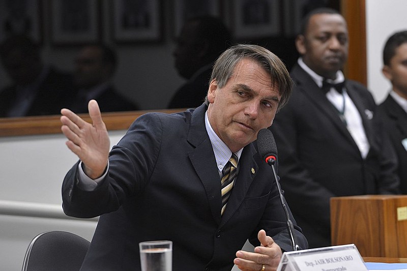 O deputado Jair Bolsonaro é um dos representantes dos setores conservadores