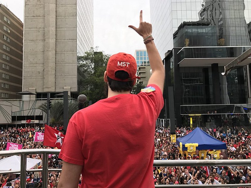 Mensagem foi lida por Thiago Trindade, neto do ex-presidente