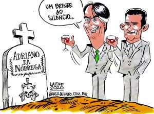 charge bolsonaro moro milicia