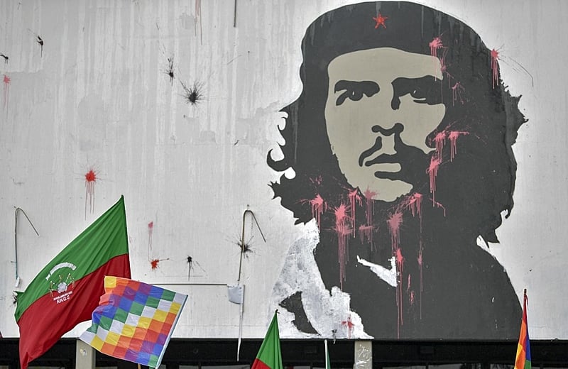 che guevara militancia bogota UN