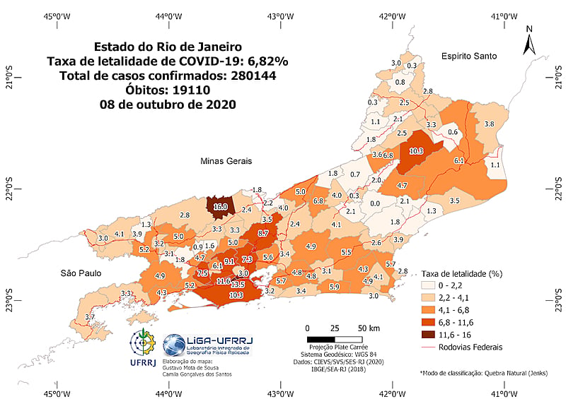 Letalidade covid