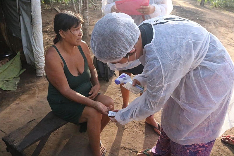 Vacinação no Baixo Xingu