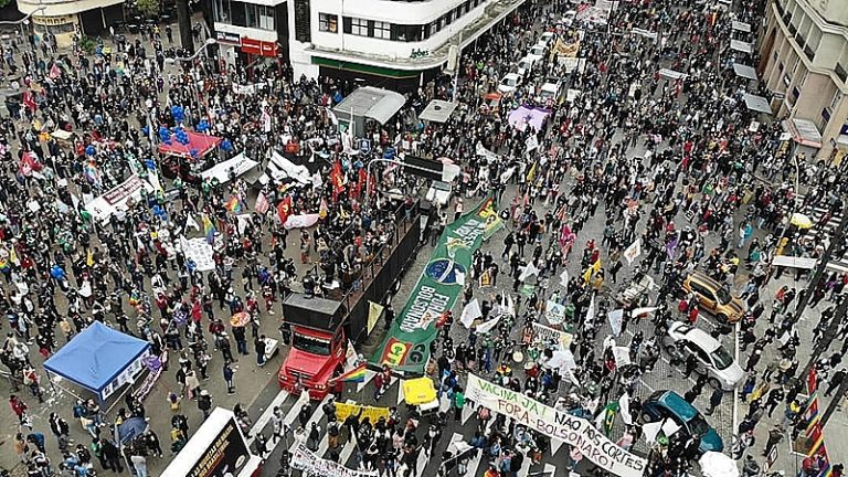 Frentes políticas e campanha nacional “Fora <mark class='ep-highlight'>Bolsonaro</mark>” preparam manifestação no dia 3
