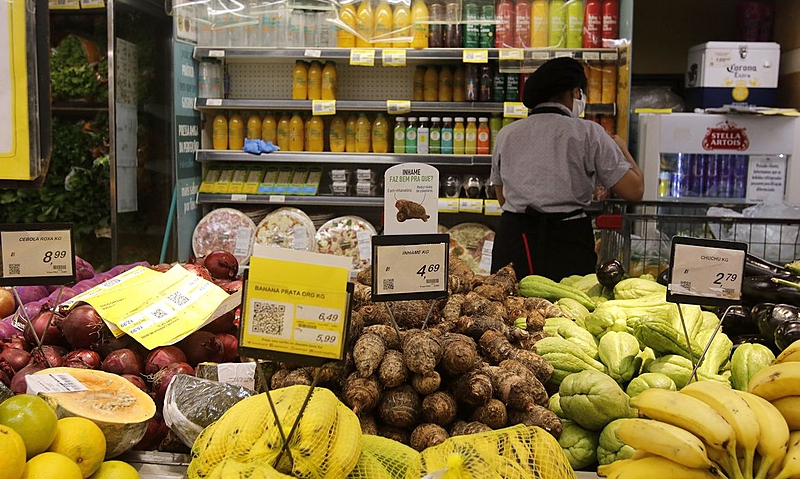 Alimentos inflação