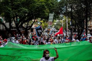 Levante Popular da Juventude,cartaz Fora Bolsonaro