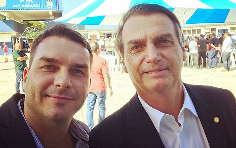Bolsonaro e Flávio