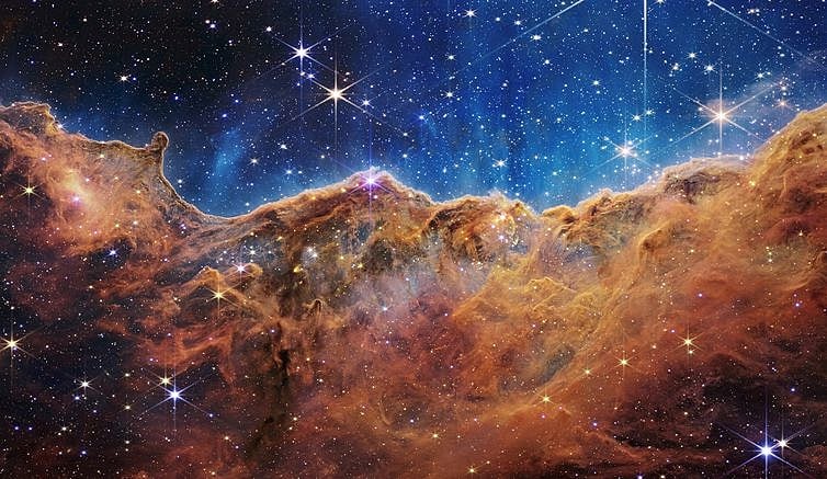 Imagens da Nebulosa de Carina