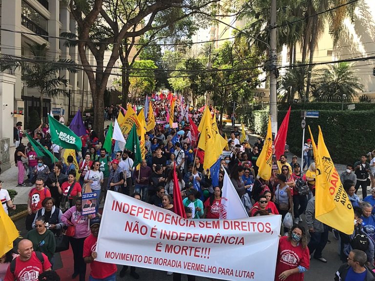 7 de setembro será marcado por atos em defesa da soberania e contra a anistia aos golpistas