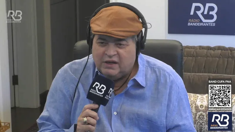 José Luiz Datena deixou o PSB para migrar para o PSDB