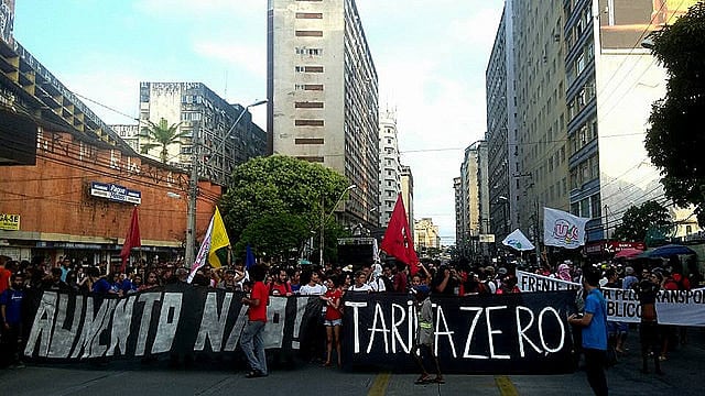 Organizações da Articulação Recife pelo Transporte e na Frente de Luta pelo Transporte estão organizando atos contra o aumento da passagem