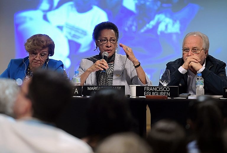 Presidente da CIDH, Margarette May Macaulay, enfatizou a necessidade do Estado na resolução das violações