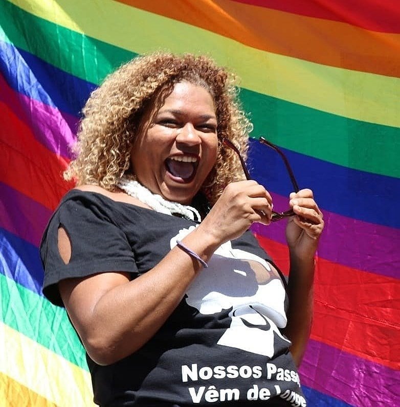 Rivânia faz parte da Rede Nacional de Lésbicas e Bissexuais Negras Feministas