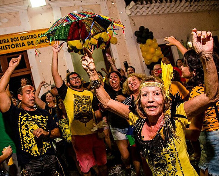 Até hoje, sede do bloco é ponto de encontro para foliões antes, durante e depois do carnaval