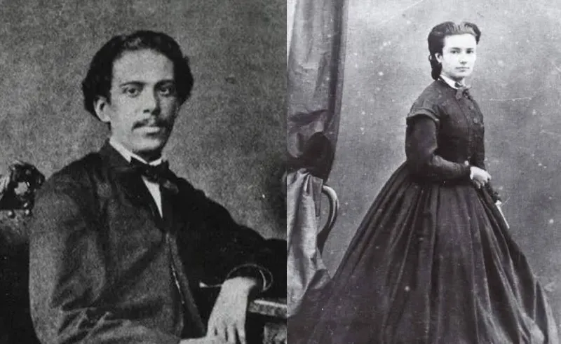 Uma descoberta particularmente reveladora foi a troca de correspondências poéticas entre Machado e sua esposa, Carolina Augusta