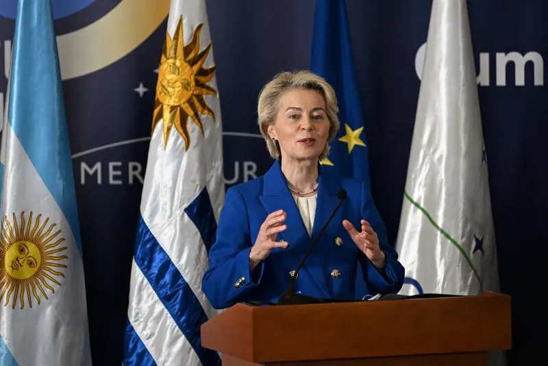 Presidenta da Comissão Europeia Ursula von der Leyen