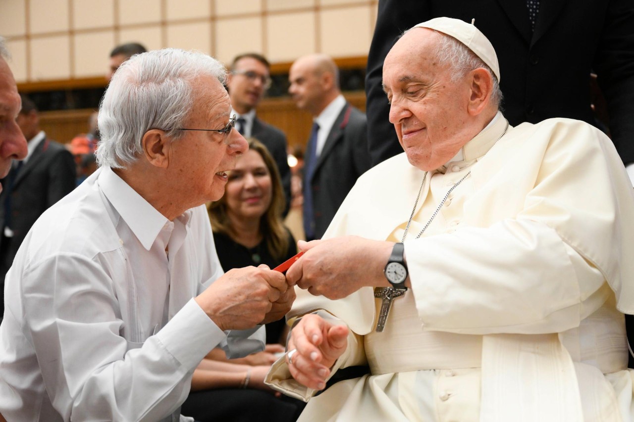Papa francisco e frei betto