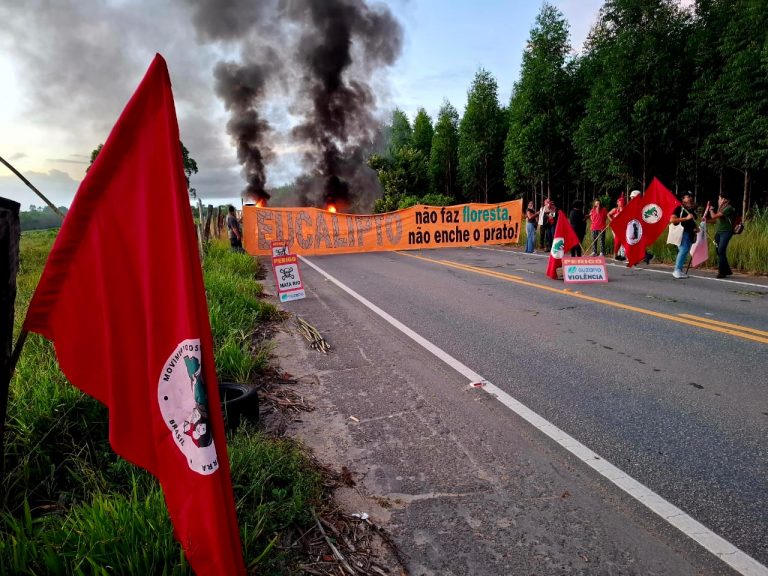 Women occupy area of the world’s largest pulp mill and denounce environmental impacts in Brazil