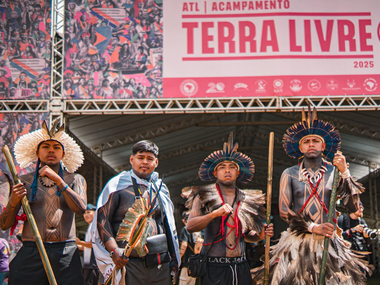 Acampamento Terra Livre é a maior Assembleia dos Povos e Organizações Indígenas do Brasil, que acontece anualmente desde 2004, em Brasília.