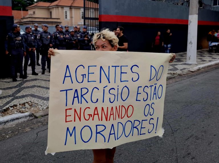 'Estão nos criminalizando': moradora do Moinho denuncia pressão, mentiras e violência policial