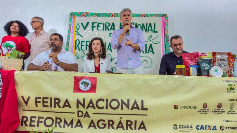 Avanço da reforma agrária depende de libertar orçamento do Congresso, defende Paulo Teixeira