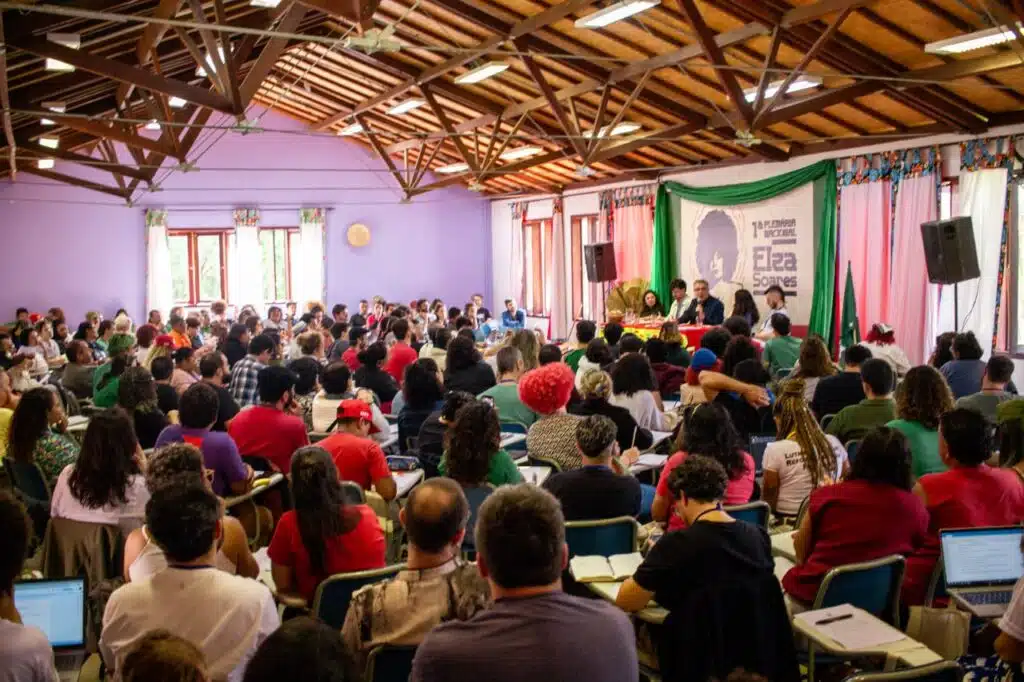 Plenária Nacional Elza Soares aconteceu na Escola Nacional Florestan Fernandes (ENFF), em Guararema (SP)