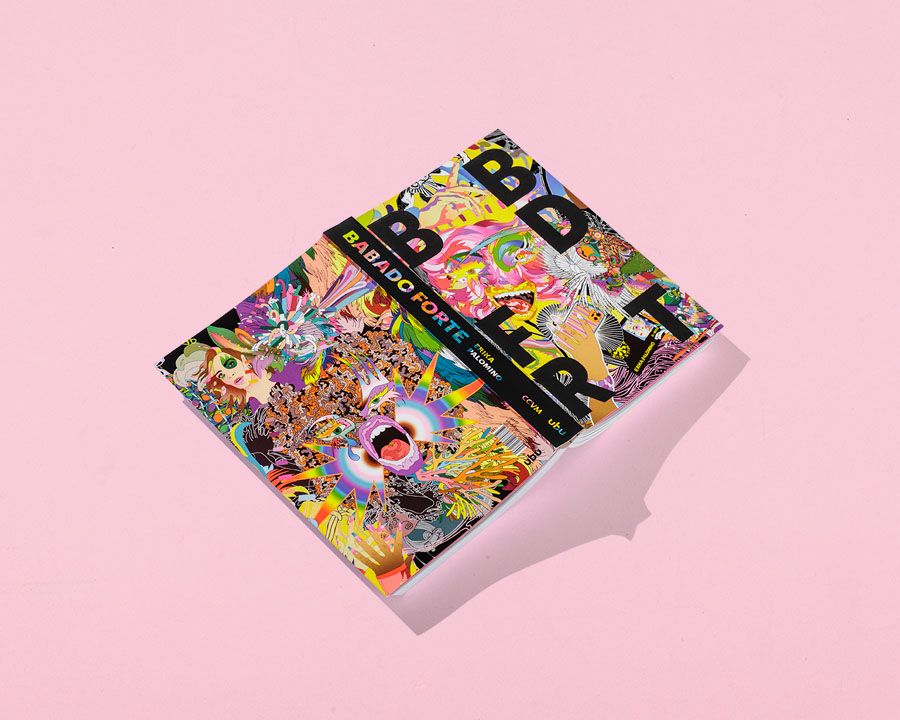 Capa da nova edição do livro Babado Forte