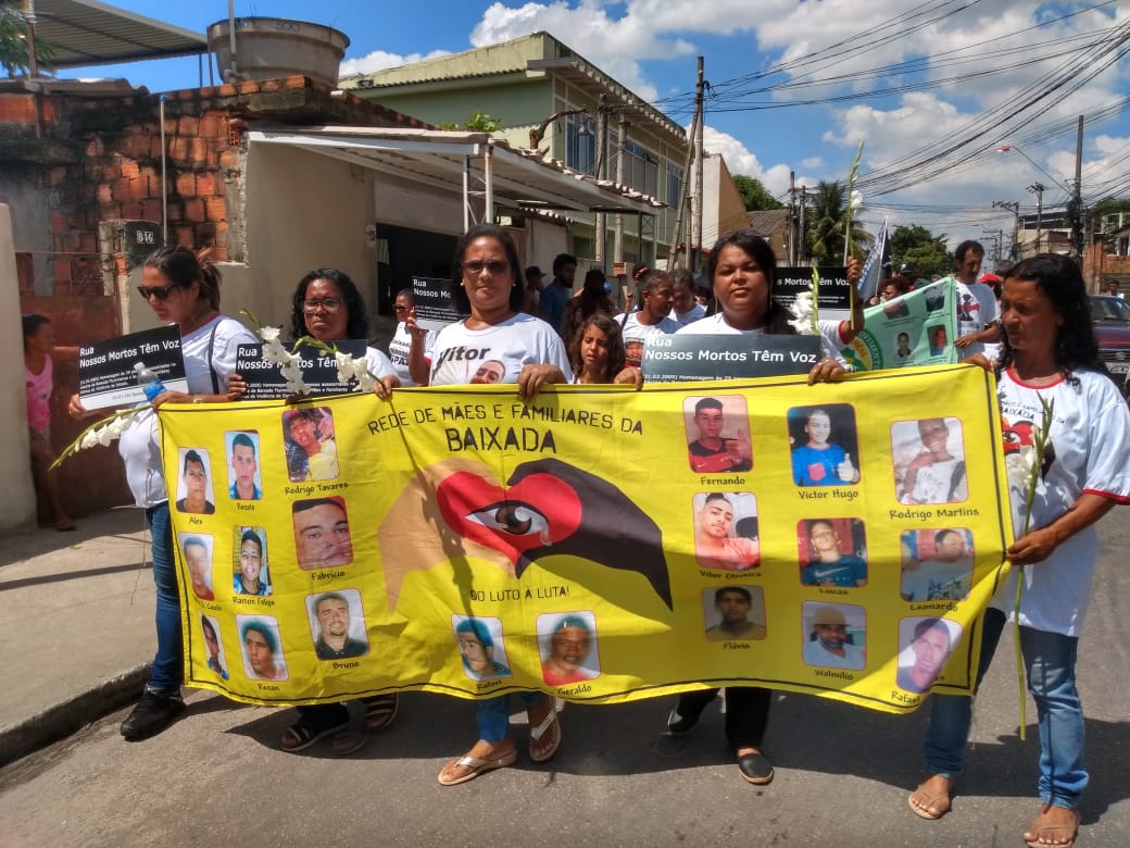 Mães dos jovens se uniram à luta de tantas outras na Rede de Mães da Baixada Fluminense
