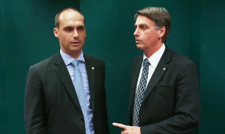 ‘Cowardly attempt at intimidation’, says Brazil’s federal police director about Bolsonaro’s son