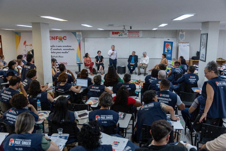 Programa de Formação Paul Singer será lançado em Porto Alegre no dia 28 de julho