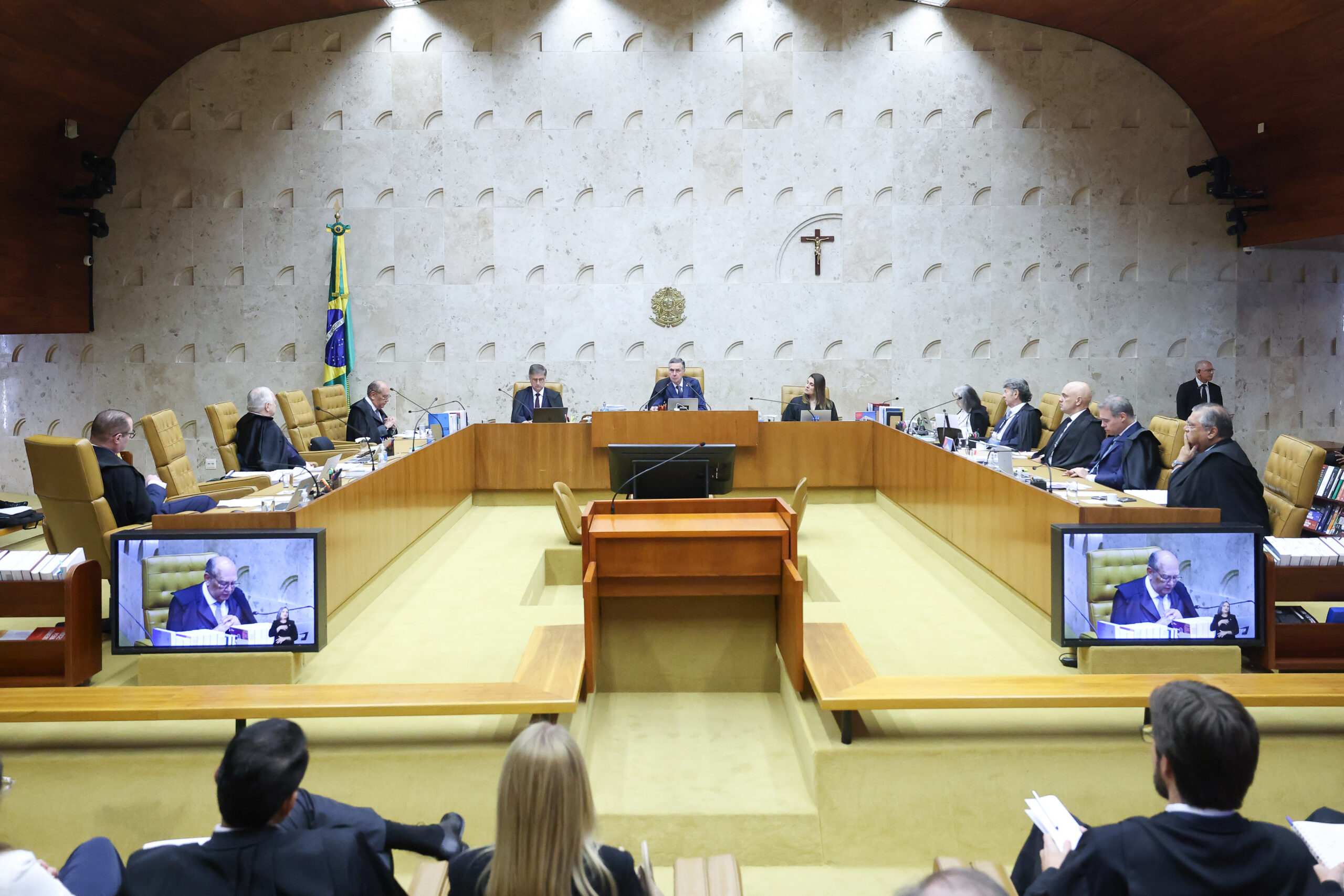 Primeira sessão do Plenário do Supremo Tribunal Federal (STF) no segundo semestre - 1/8/2025