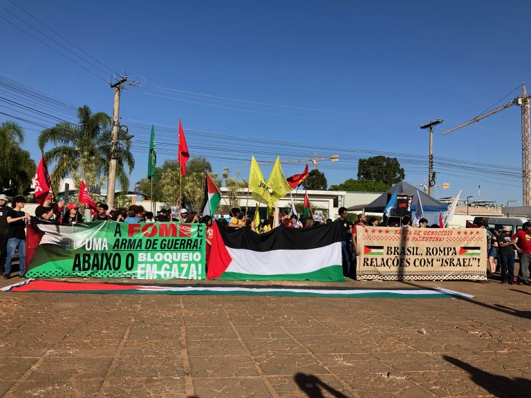 Ato em defesa do rompimento das relações com Israel é convocado em Brasília