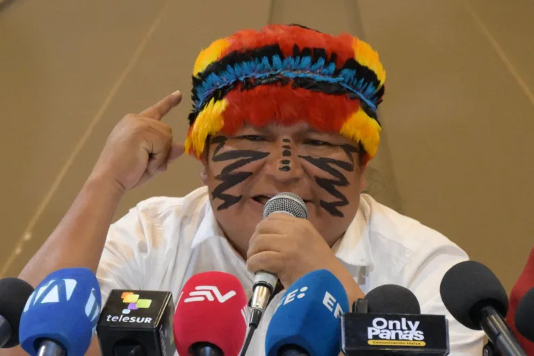 Movimento indígena do Equador reage a acusação de tentativa de assassinato contra Noboa