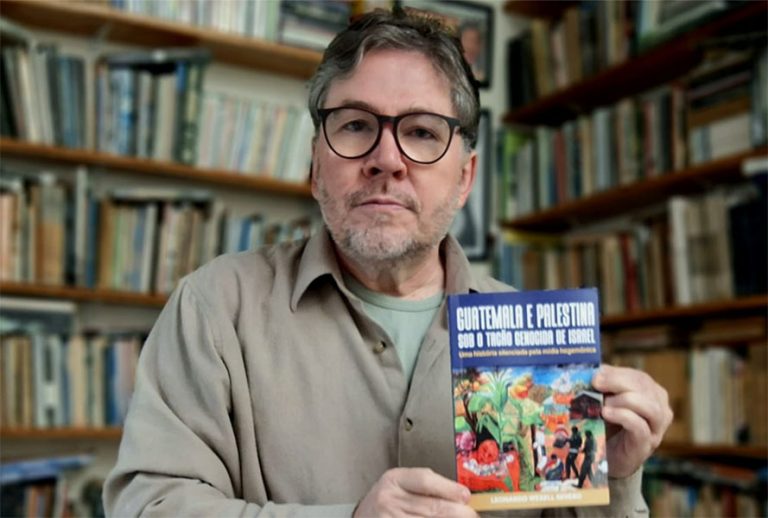 Livro relaciona genocídios na Guatemala e na Palestina e denuncia silêncio da mídia hegemônica