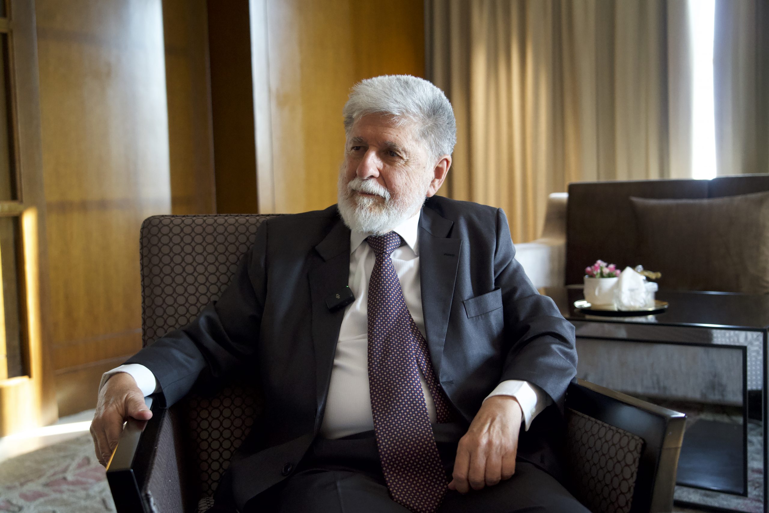 Embaixador Celso Amorim, assessor especial da Presidência para assuntos internacionais
