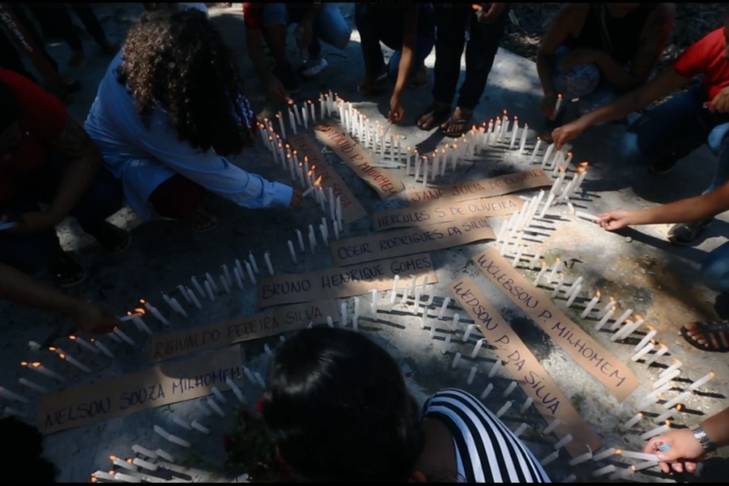 Atos promovidos pela CPT no aniversário do Massacre de Pau D’Arco (PA), em homenagem às vítimas