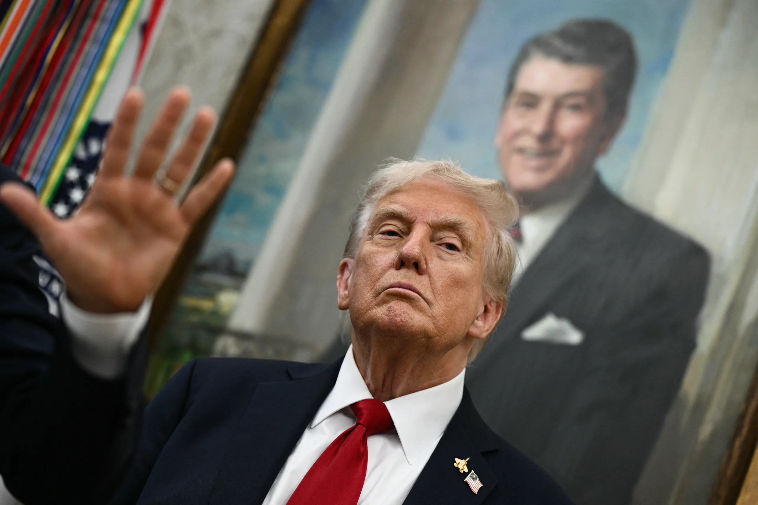 O presidente dos Estados Unidos Donald Trump