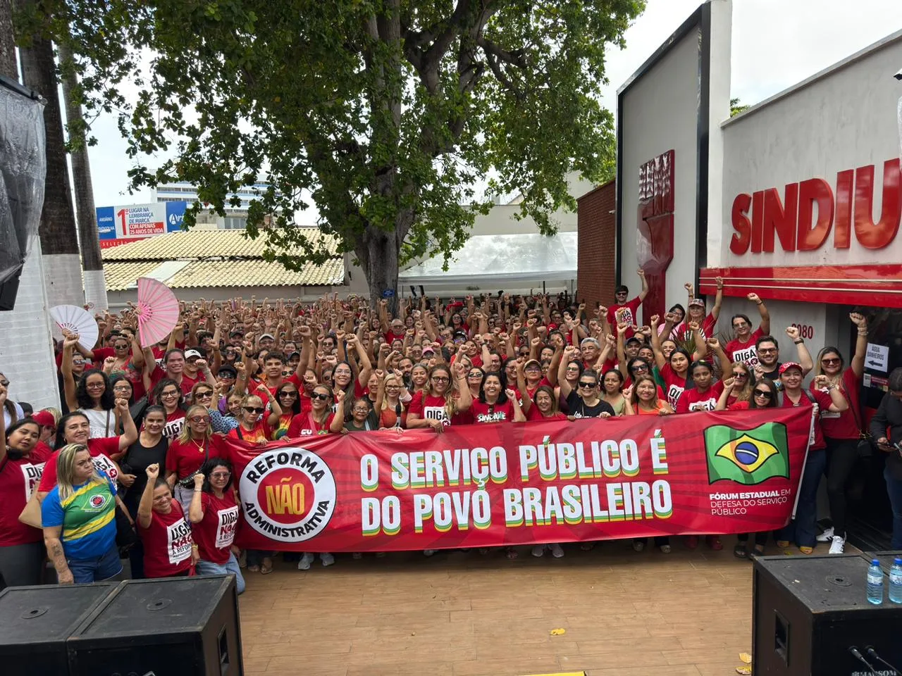 ato contra reforma administrativa