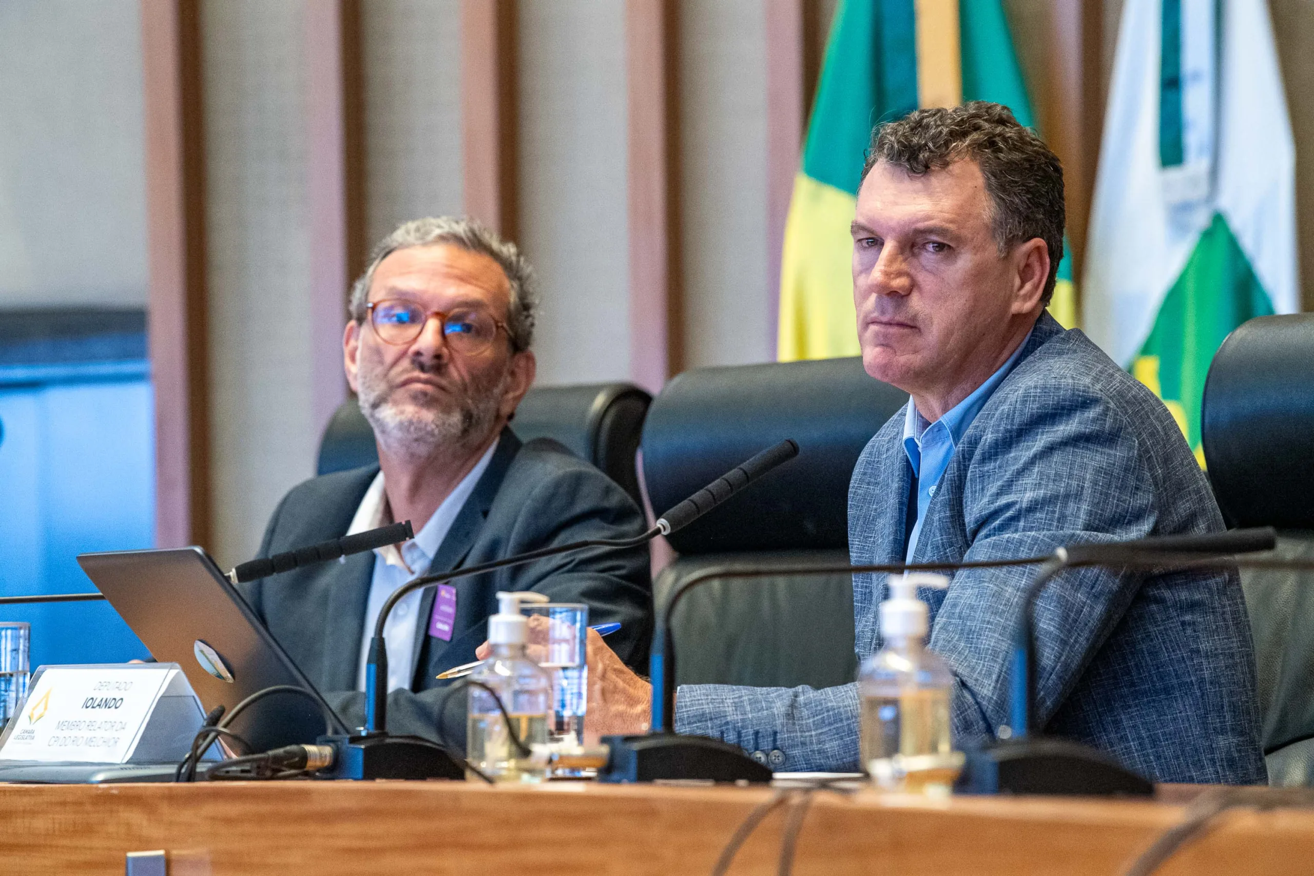 Mesa da CLDF formada para CPI.